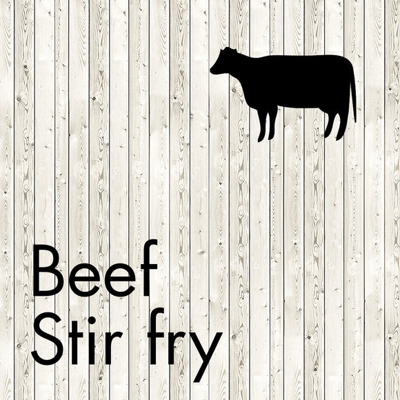 beef stir fry