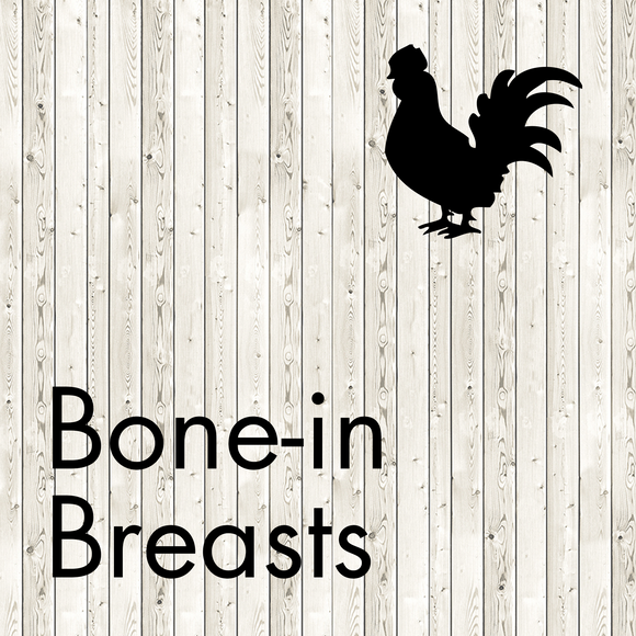 bone-in breasts