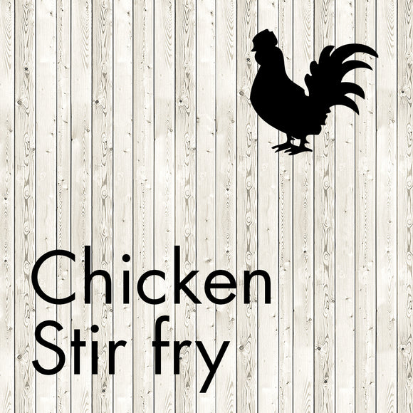 chicken stir fry