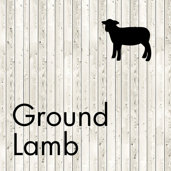 ground lamb