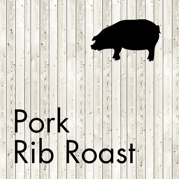 pork rib roast