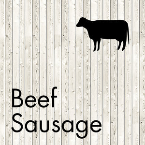 beef sausage