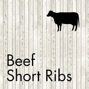 beef short ribs