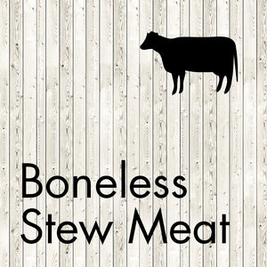 boneless stew meat