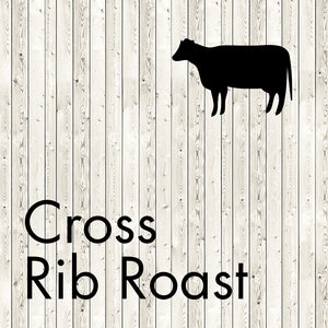 Cross Rib Roast