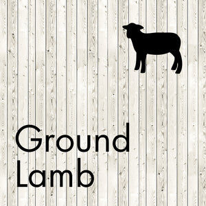 ground lamb