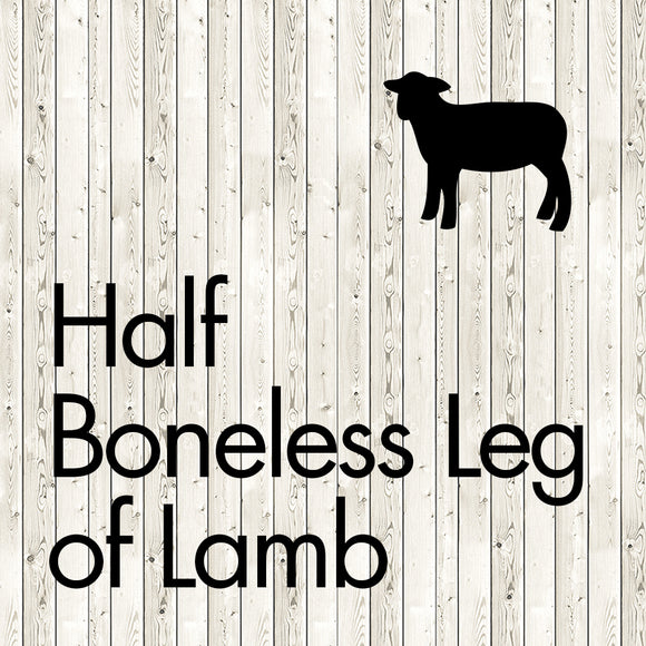 half boneless leg of ham