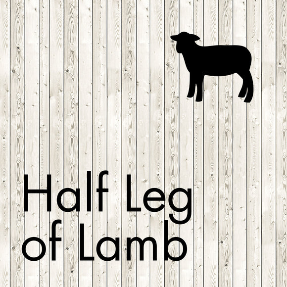 Leg of Lamb (Half)