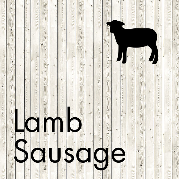 lamb sausage