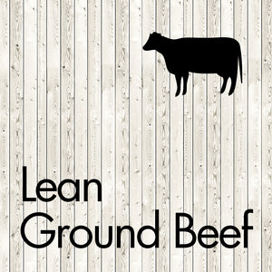 lean ground beef