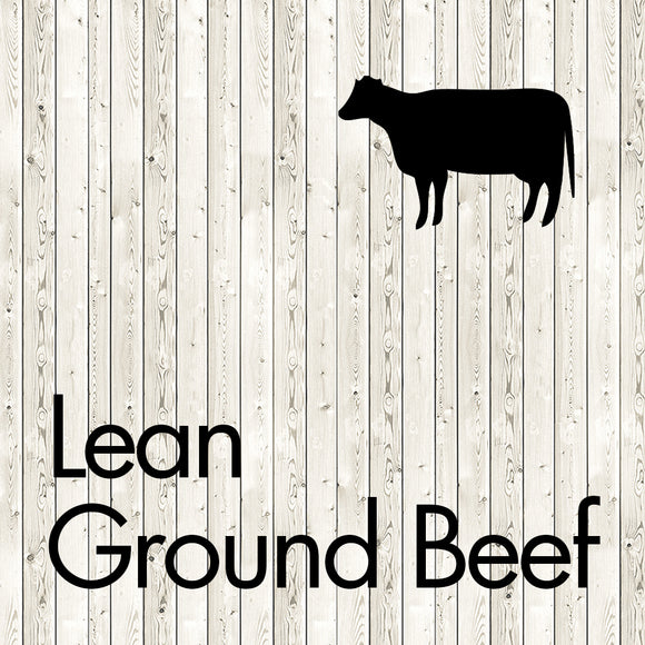 lean ground beef