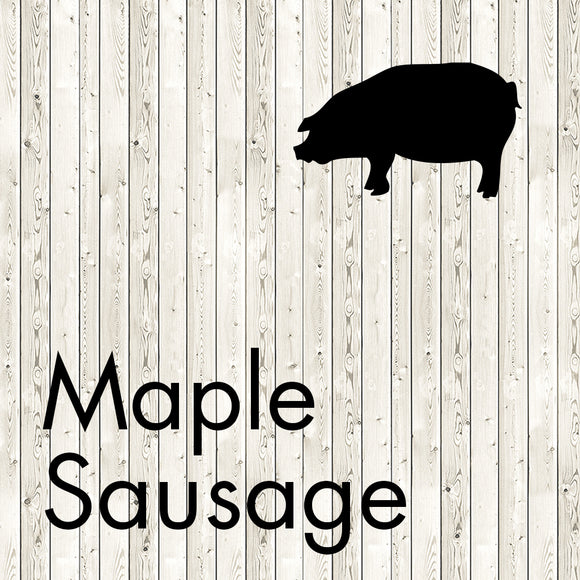 maple sausage