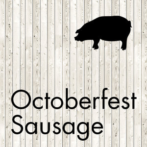 Octoberfest Sausage