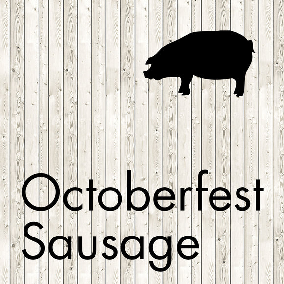 Octoberfest Sausage