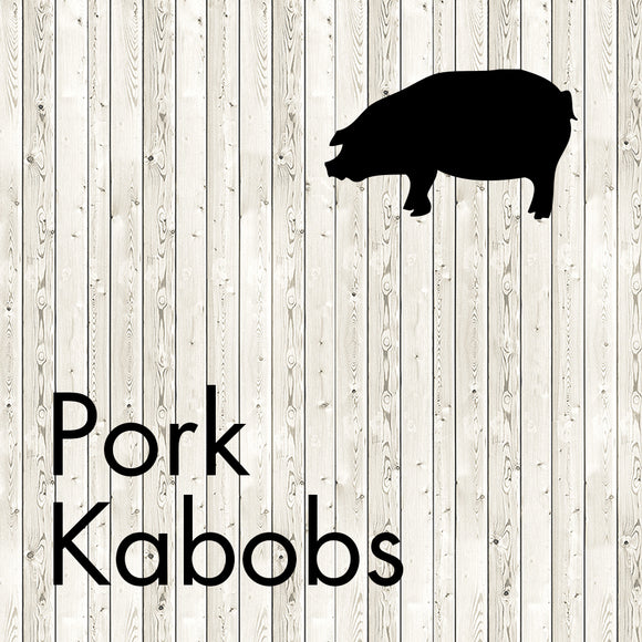 pork kabobs