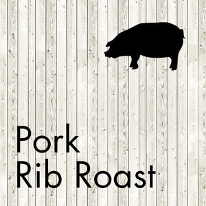 pork rib roast