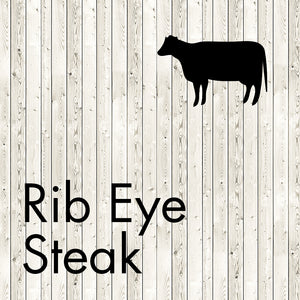 rib eye steak