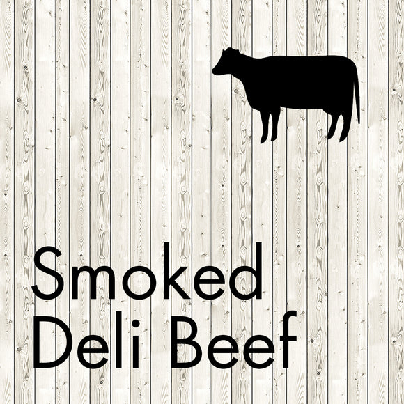 smoked deli beef